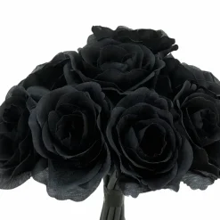 12" Black Rose Bouquet by Ashland®