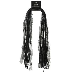 Black, Silver & White Halloween Trim Bundle, 25ct. by Celebrate It™