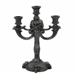 Black Skull Candelabra by Ashland®