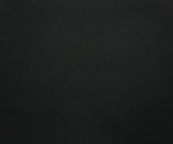 Black Solid Neoprene Fabric By the Yard