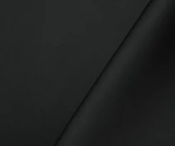 Black Solid Stretch Neoprene Scuba Double Knit Fabric By the Yard