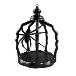 8.5" Black Spider Cage Planter by Ashland®