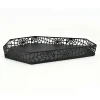 12" Black Spiderweb Coffin Tray by Ashland®