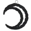 16" Black Twig Crescent Moon Wreath by Ashland®
