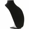 15" Black Velvet 3D Necklace Stand by Bead Landing™