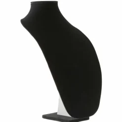 15" Black Velvet 3D Necklace Stand by Bead Landing™