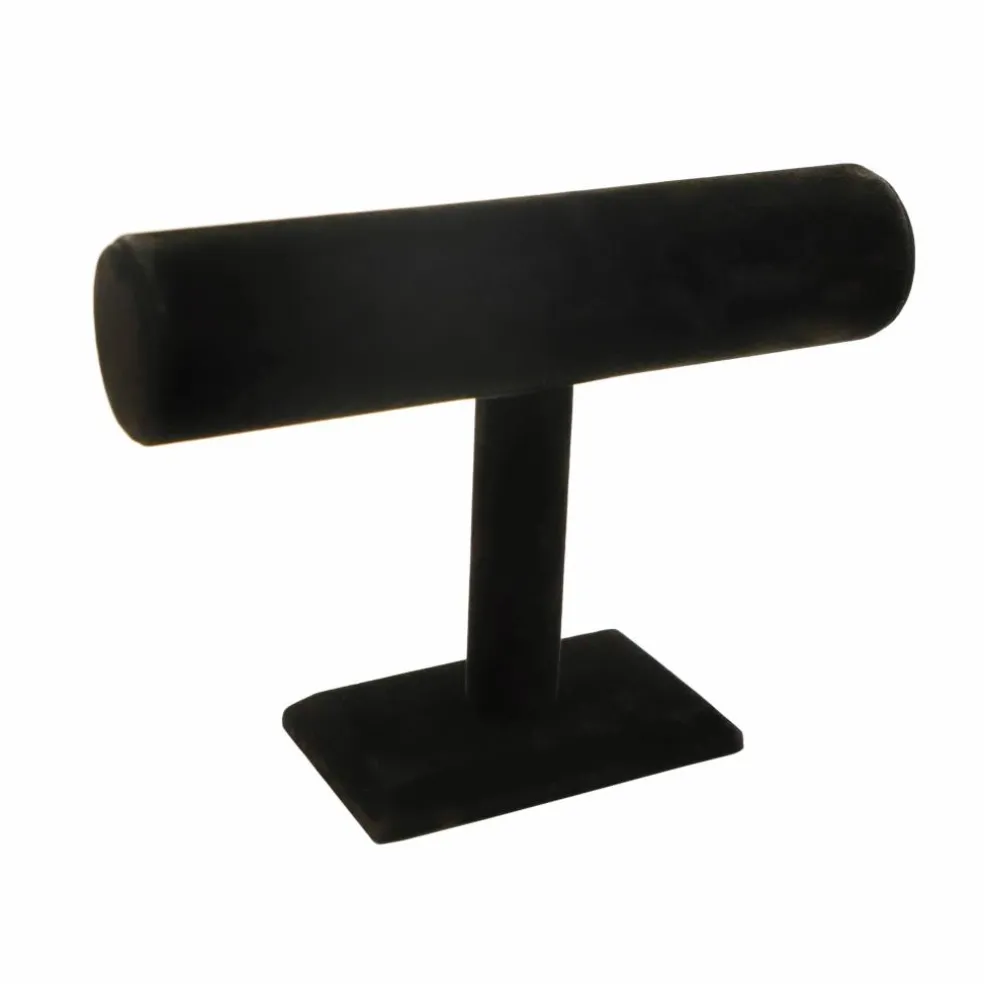 Black Velvet Jewelry T-Stand by Bead Landing™