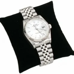 3 Black Velvet Watch & Bracelet Pillow Jewelry Displays
