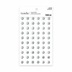 Black & White Beads Alphabet & Icon Stickers by Recollections™
