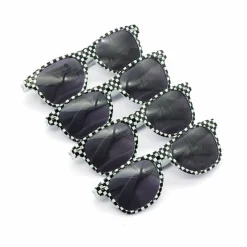 Black & White Checker Sunglasses, 4ct. by Celebrate It™