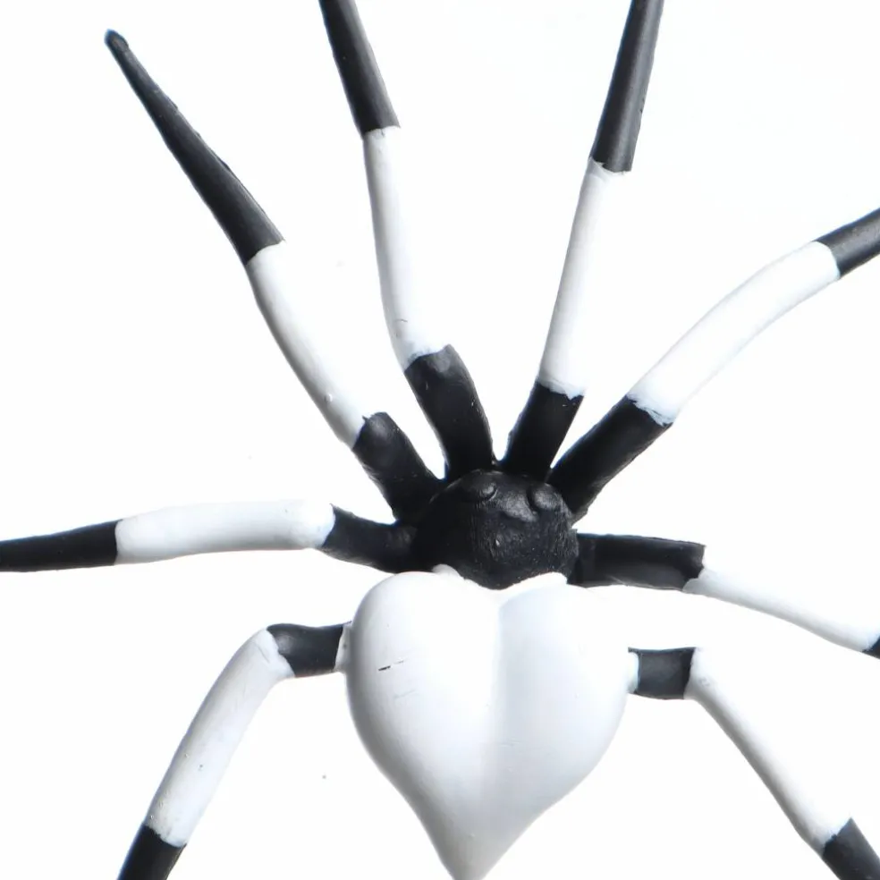 5" Black & White Plastic Spider Accent by Ashland®