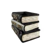 8" Black & White Stacked Spell Books Pot by Ashland®
