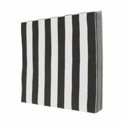 Black & White Stripes Beverage Napkins, 20ct. by Celebrate Itâ„¢