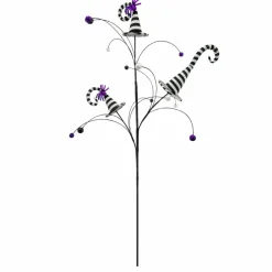 28" Black & White Witch Hat & Glitter Spider Pick by Ashland®