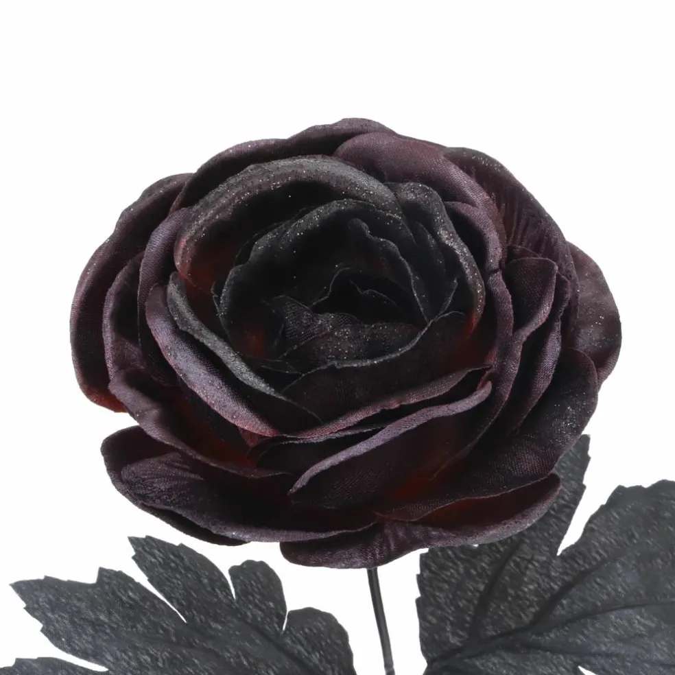 17.5" Black & Wine Ranunculus Bush by Ashland®