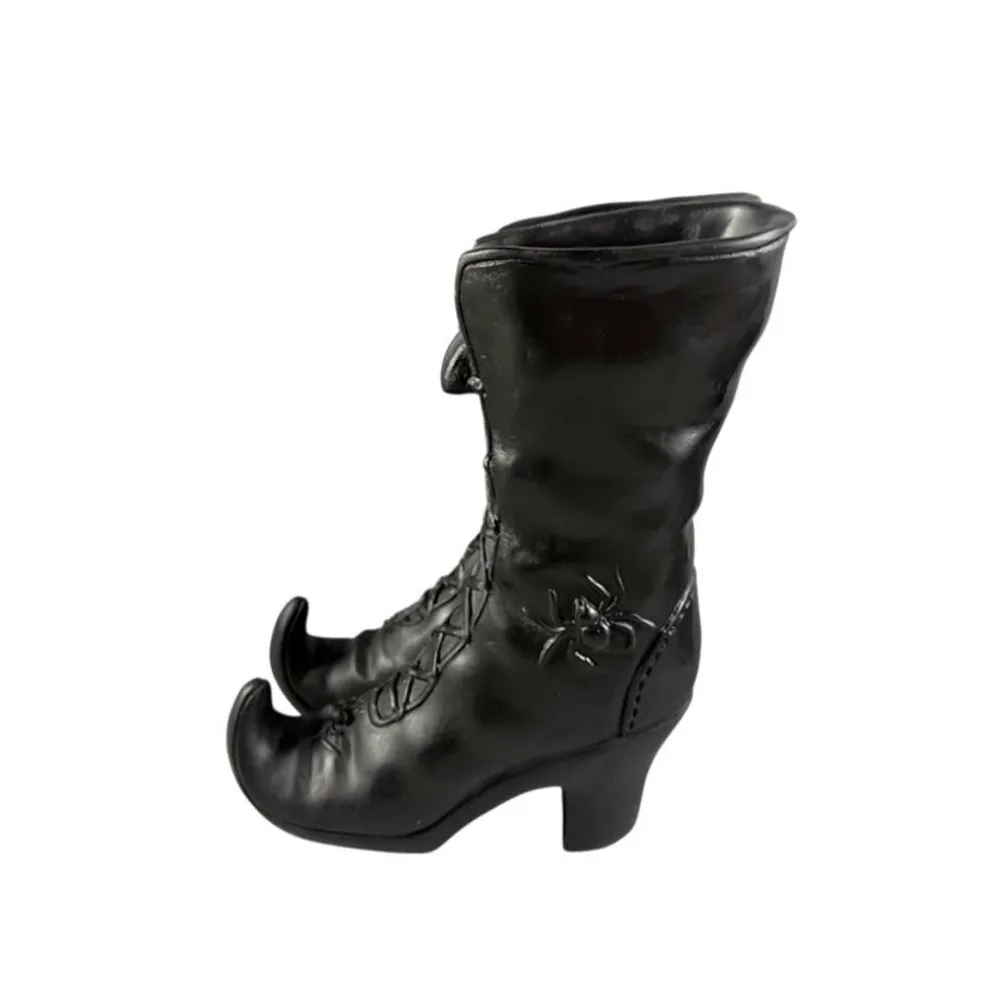 10" Black Witch Boots Vase by Ashland®