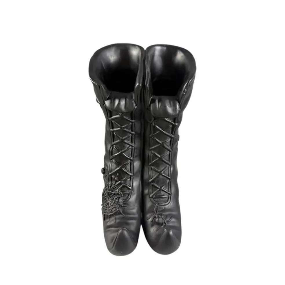 10" Black Witch Boots Vase by Ashland®