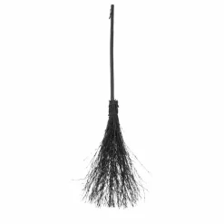 40" Black Witch Broom Décor by Ashland®