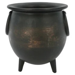 4.75" Black Witch's Brew Cauldron Tabletop Décor by Ashland®