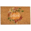 Blessed Pumpkin Vine Doormat