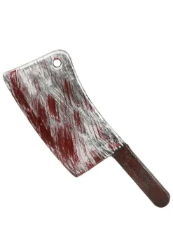 Bloody Butcher Cleaver Toy Weapon