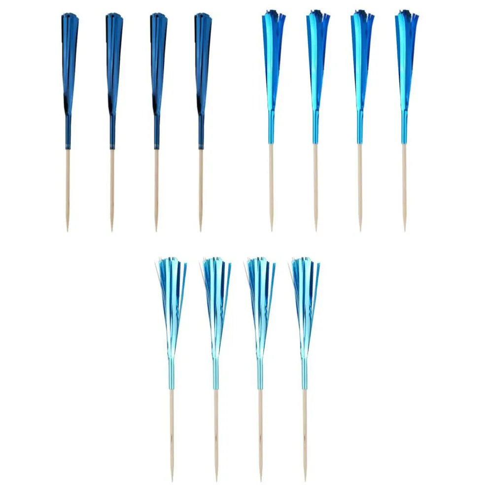 Blue Burst Cupcake Toppers, 12ct. by Makery™
