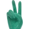 7.5" Blue Ceramic Peace Sign by Ashland®