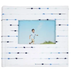 Blue Clip Stitch 2-Up Photo Album by Recollections™