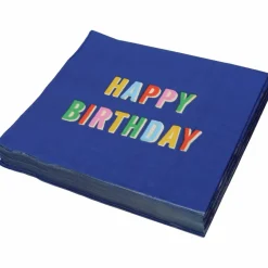 Blue Happy Birthday Lunch Napkins, 20ct. by Celebrate It™