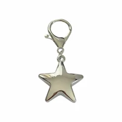 Blue Moon Studio™ Large Silver Star Bag Charm