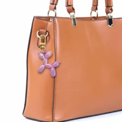 Blue Moon Studio™ Lilac AB Balloon Dog Bag Charm
