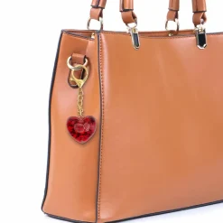 Blue Moon Studio™ Red Shaker Heart Bag Charm