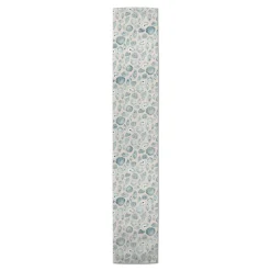 Blue Multi Shell Cotton Twill Runner