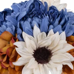 11" Blue Mum & Sunflower Mix Real Touch Bundle by Ashland®