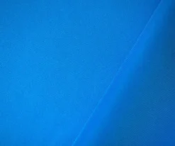Blue Poly Spandex Stretch Solid Stretch Lamour Woven Fabric By the Yard