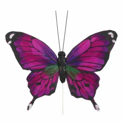 4.5" Blue & Purple Feather Butterflies, 6ct. by Ashland®