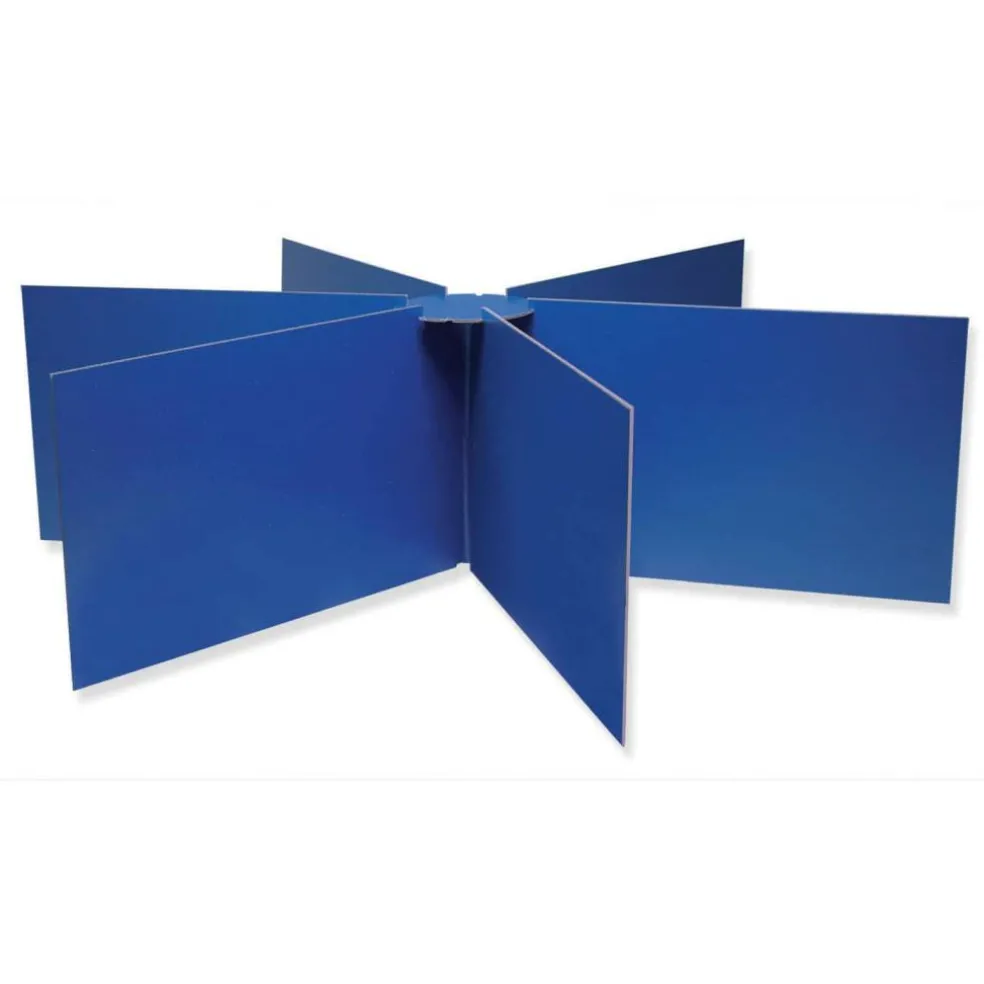 Blue Round Table Privacy Board