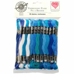Blues Embroidery Floss By Loops & Threads®