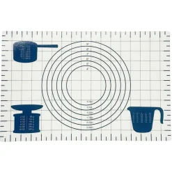 17" Blue Silicone Baking Mat by Makery™