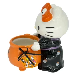 Blue Sky Clayworks Halloween Hello Kitty Jack Pot Pumpkin Candy Bowl