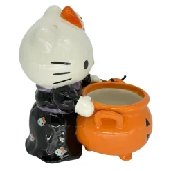 Blue Sky Clayworks Halloween Hello Kitty Jack Pot Pumpkin Candy Bowl