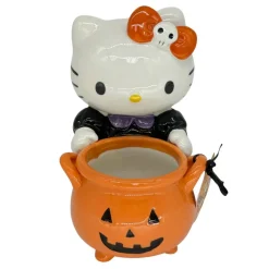 Blue Sky Clayworks Halloween Hello Kitty Jack Pot Pumpkin Candy Bowl