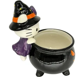 Blue Sky Clayworks Hello Kitty Halloween Mystical Witch Candy Bowl