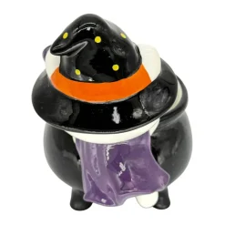 Blue Sky Clayworks Hello Kitty Halloween Mystical Witch Candy Bowl