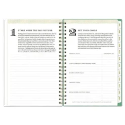 Blue Sky 8 in. x 5 in. 12-Month (Jan-Dec 2026) Day Designer Peyton Weekly/Monthly Planner - White
