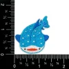 Blue Whale, Marine Mammal, Embroidered Iron on Patch