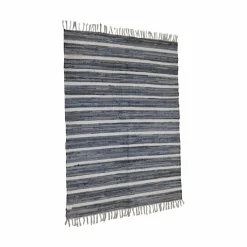 Blue & White Striped Chindi Rug by Ashland®