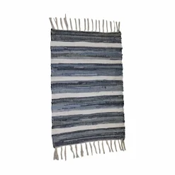 Blue & White Striped Chindi Rug by Ashland®