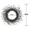 22" Blue Wildflower Wreath by Ashland®