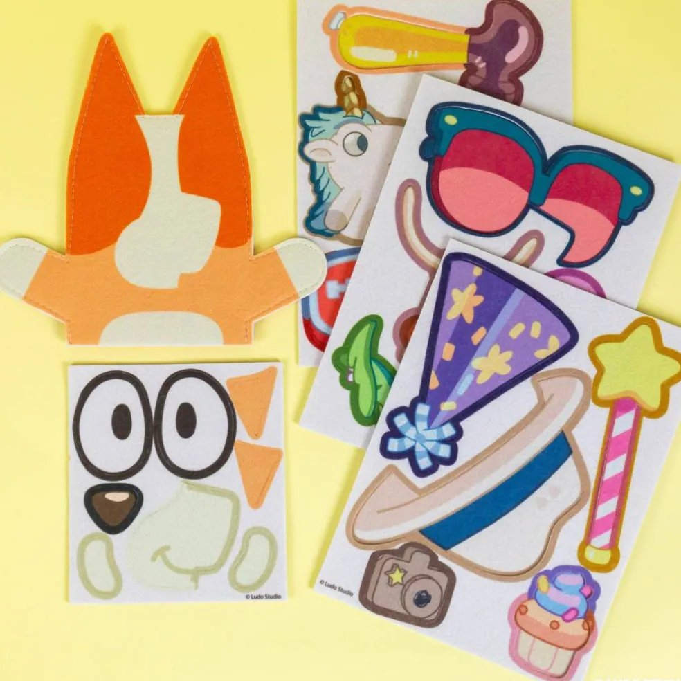 Bluey Create & Play Bingo Felt Puppet Set